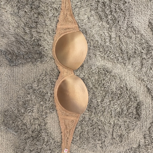 Beige Pink Victoria’s  Secret strapless bra - Picture 4 of 8